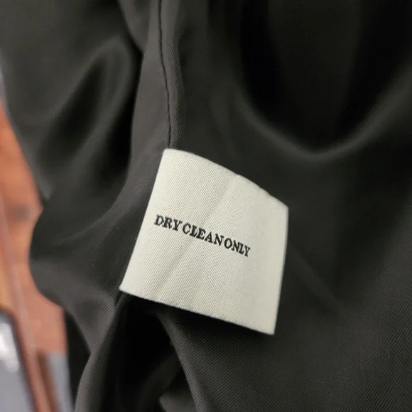 London Fog Heritage Black Wool Blend Trench Coat with Leather Accents - Picture 6 of 16